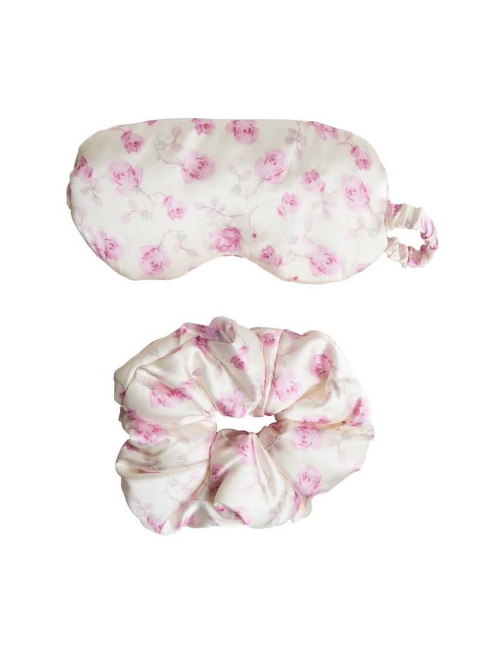Target x LoveshackFancy floral Goody Ribbon
Rosa Eye Mask + Scrunchie